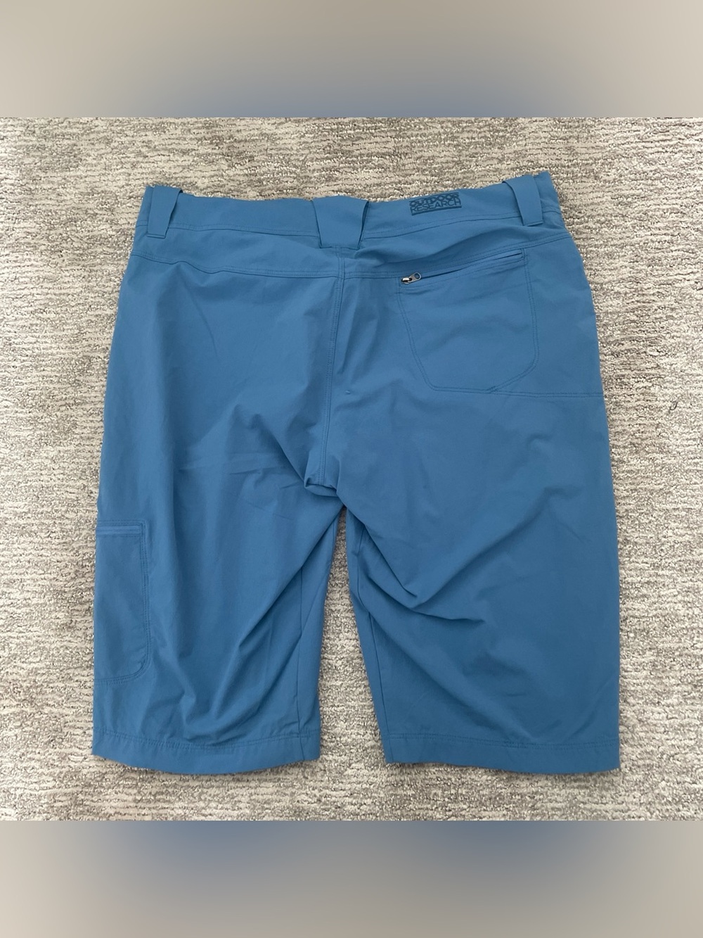 Outdoor Research Ferrosi Shorts Women's Size 12 Blue Lightweight Stretch Hiking - Picture 8 of 10